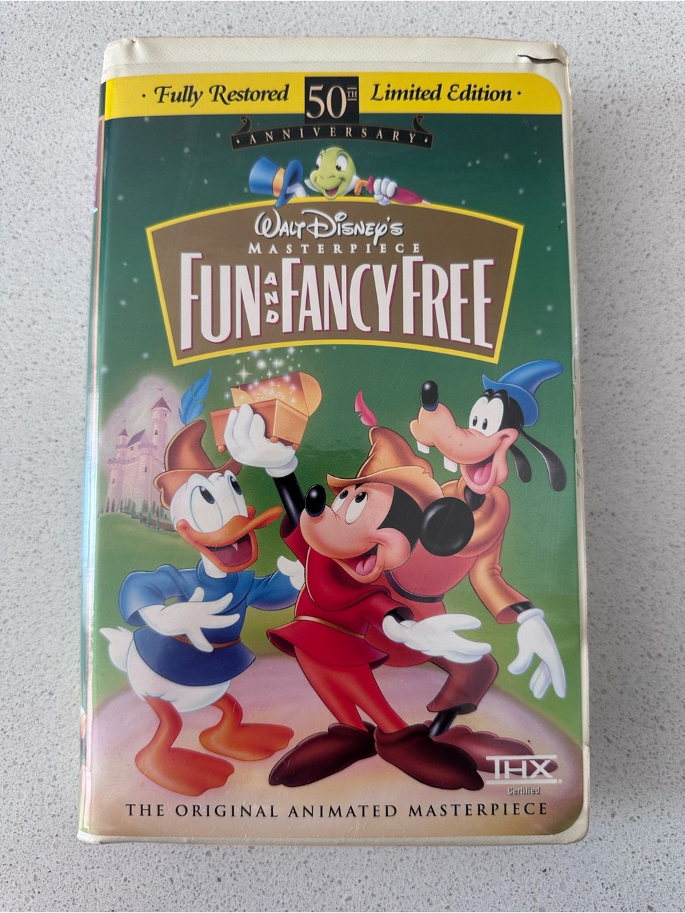 Walt Disney Fun and Fancy Free 50th Anniversary VHS